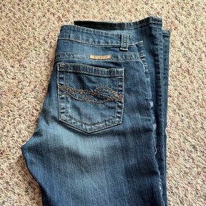 Cowgirl Tuff DFMI dark wash jeans 31x31